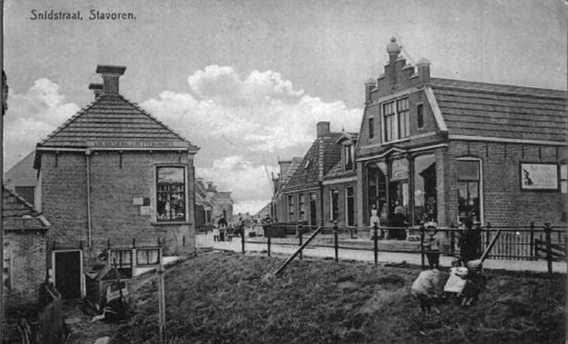 Smidstraat omstreeks 1908